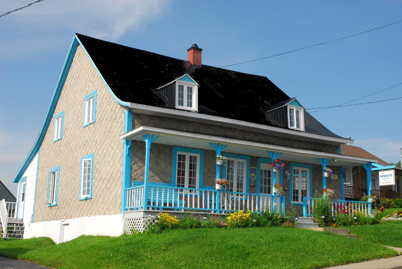 Maison De Campagne Le Nichouette Les Eboulements Exterior photo